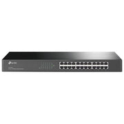 TP-LINK switch 24 porte lan 10-100m metal case rackmount 19'' 1u
