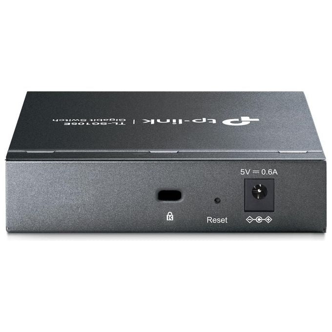 Tp-Link TL-SG105E L2 Switch 5 Porte Gigabit Ethernet 10-100-1000 Nero