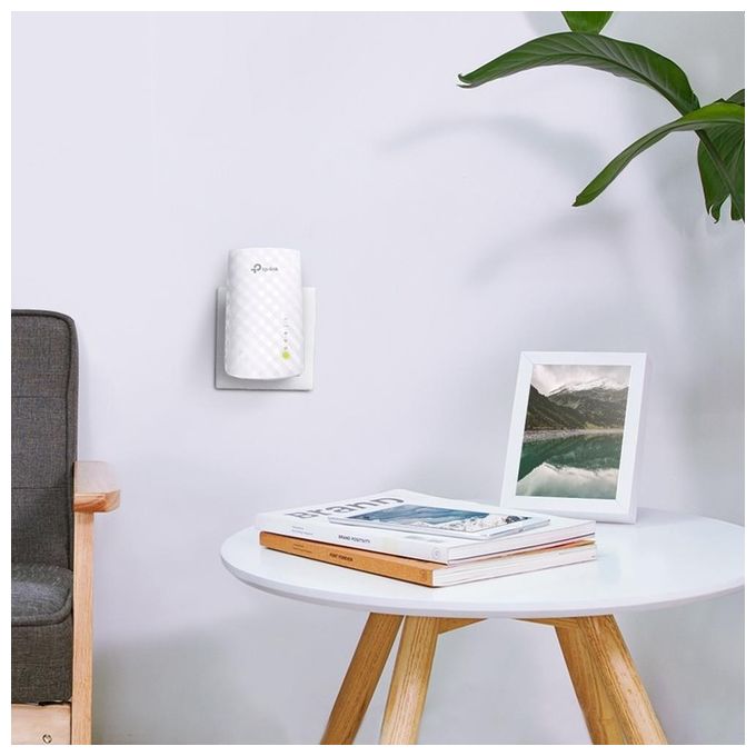 TP-Link RE200 Ripetitore Wi-Fi Dual Band AC750 433Mbps Bianco con Porta Ethernet