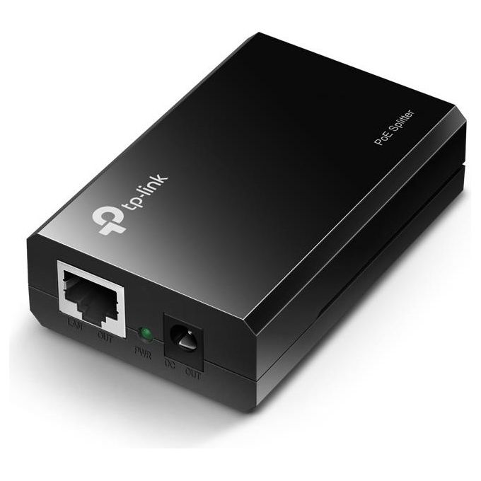 TP-LINK Splitter PoE Bianco IEEE 802.3 e 802.3af Adattatore POE per Rete con Potenza erogata fino a 12 W Dimensioni compatte