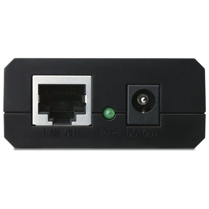 TP-LINK Splitter PoE Bianco IEEE 802.3 e 802.3af Adattatore POE per Rete con Potenza erogata fino a 12 W Dimensioni compatte