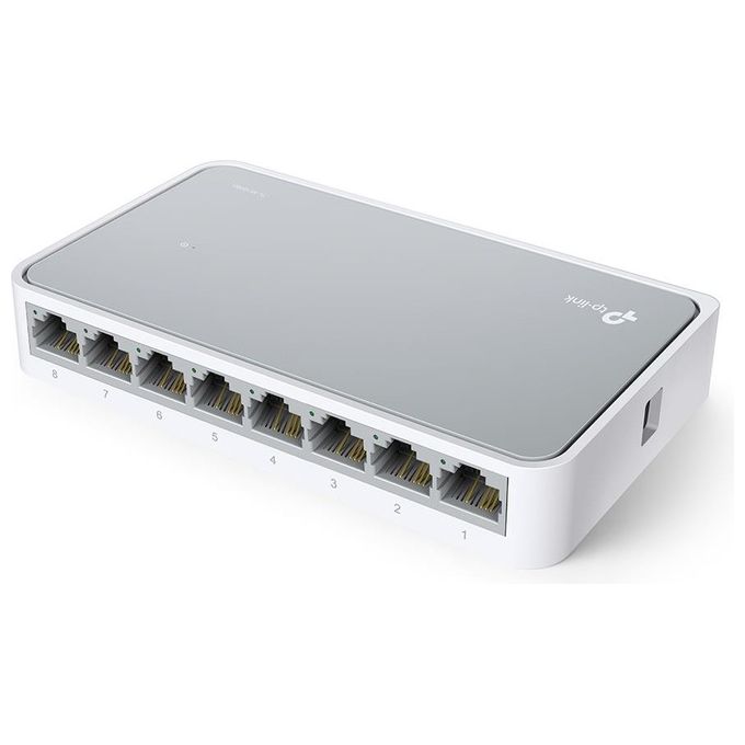 TP-LINK switch 8 porte lan 10-100m desktop