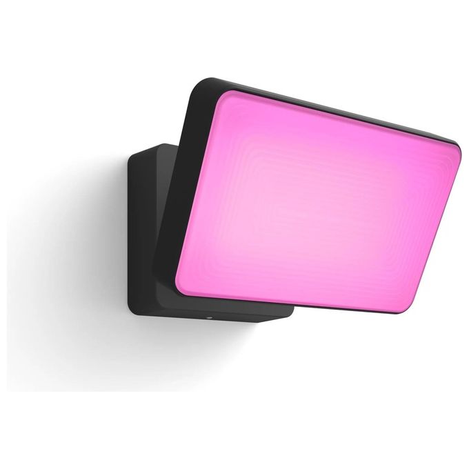 Philips Hue White and Colour Ambience Discover Proiettore per Esterni con Led Integrato Nero