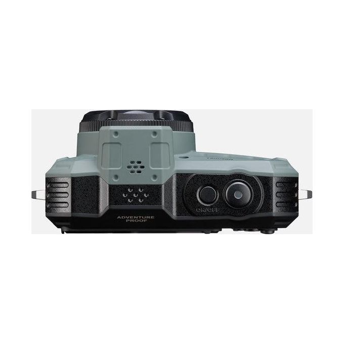 Pentax 02163 WG-1000 Fotocamera Compatta Subacquea Resistente 16 MP Full HD 2.7'' colore Olive