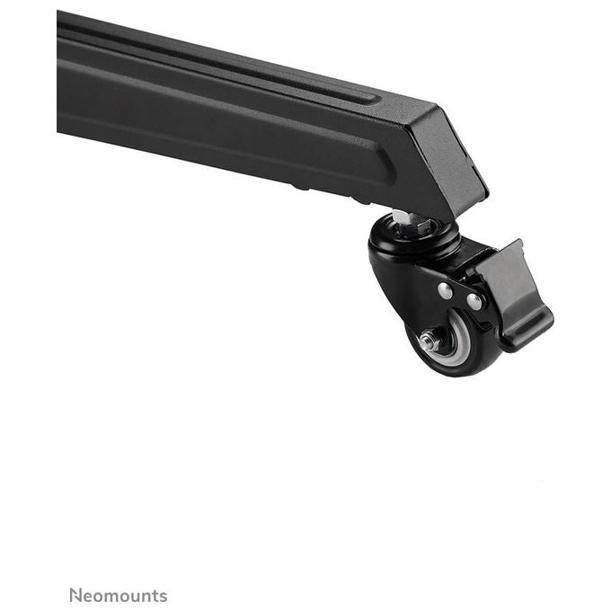 Neomounts FL50-540BL1 Carrello TV Supporto a Pavimento Portatile per Schermi 37-70 Pollici con Regolazione Altezza Manuale e Inclinazione colore Nero