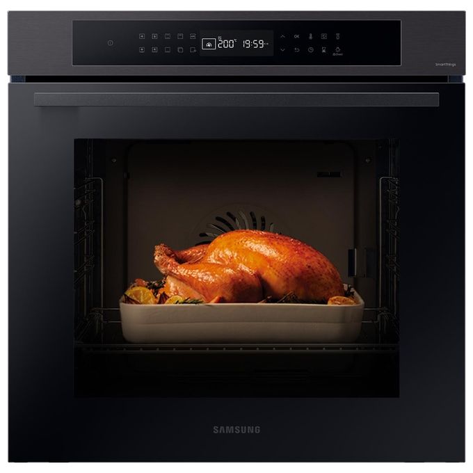 Samsung NV7B4040VBB-U5 Forno da incasso Elettrico Multifunzione 76 L Classe A+ Vapore Wi-Fi 20 funzioni (60x59,5x57 cm) colore Nero