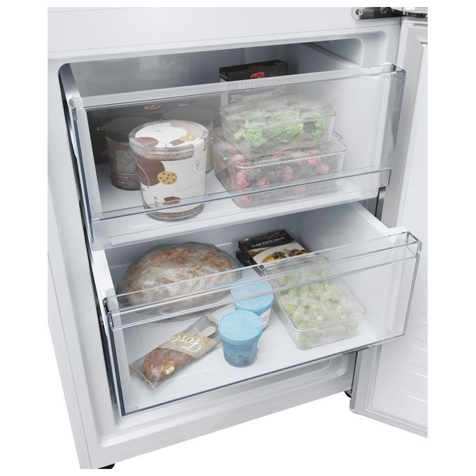 Haier HDPW5618DNPW Serie 5 Pro Frigorifero Combinato 352 L 185 cm Classe D 35 dB No Frost Wi-Fi colore Bianco