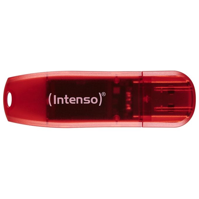 Intenso 3502491 Chiavetta Usb 2.0 128Gb Rosso