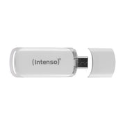 Intenso Flash Line 128Gb Chiavetta Usb Tipo C Super Speed Usb 3.1 Bianco