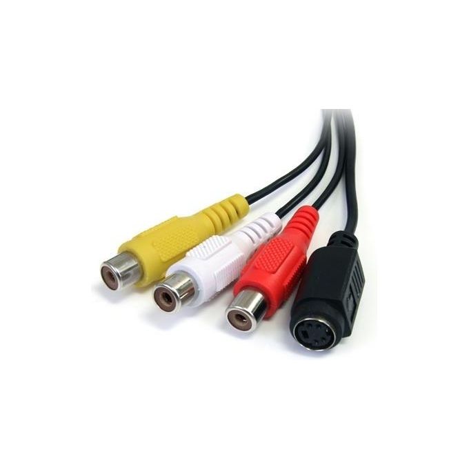 StarTech.com SVID2USB232 Adattatore di Acquisizione Video S-Video Composito USB 2.0 con Supporto TWAIN Risoluzione Massima 720 x 576 Pixel colore Nero