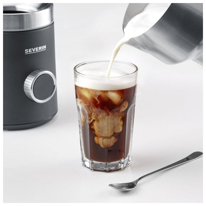 Severin SM3587 Spuma 700 Plus Montalatte 700 ml 13 programmi Acciaio inox colore Nero