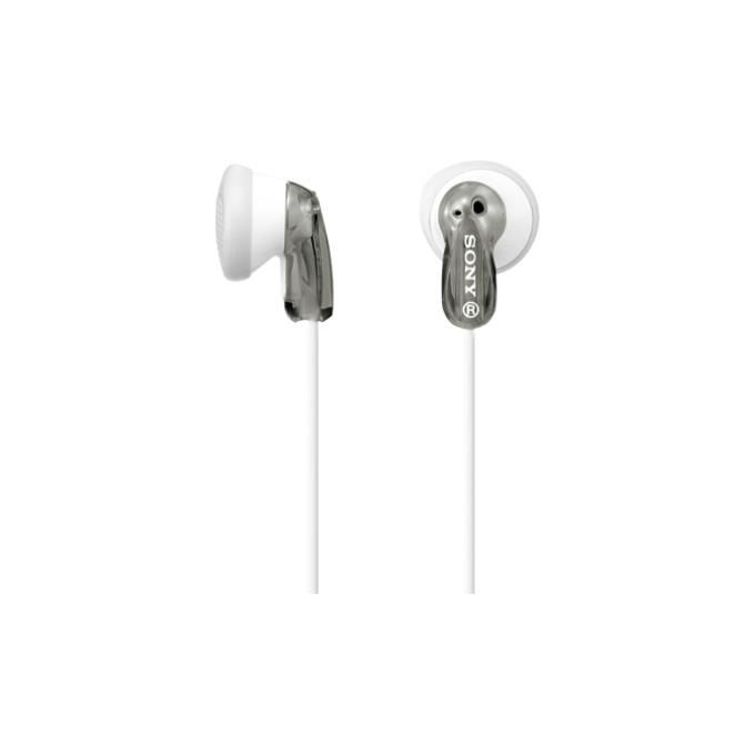 Sony MDRE9LPH Auricolari In-ear Cablati Jack 3.5mm Driver 13.5mm 104 dB 1.2 m colore Grigio Bianco