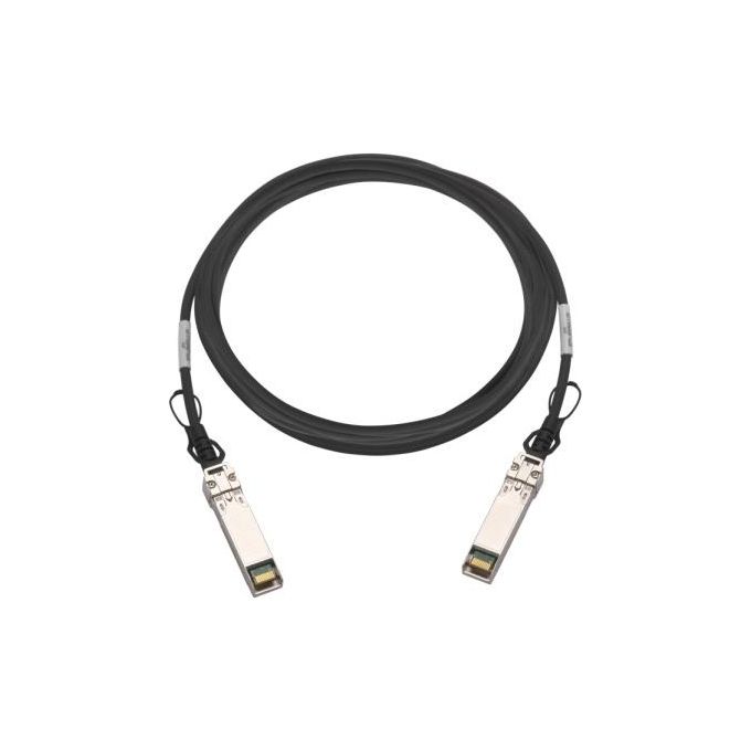 QNAP CAB-DAC30M-SFP28 Cavo Twinaxiale Direct Attach SFP28 25 Gbit-s 3 m colore Nero