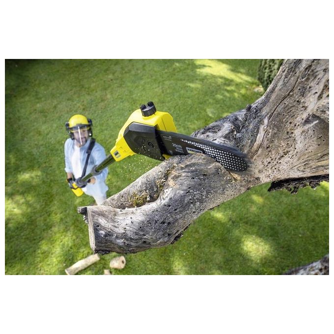 Kärcher 1.444-010.0 PSW 18-20 Sega a batteria telescopica 18 V guida 20 cm angolo 30° colore Nero Giallo