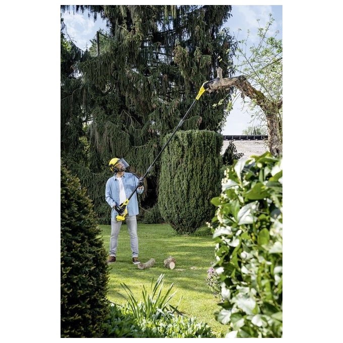 Kärcher 1.444-010.0 PSW 18-20 Sega a batteria telescopica 18 V guida 20 cm angolo 30° colore Nero Giallo