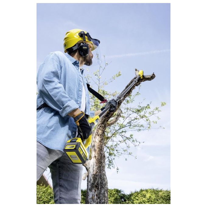 Kärcher 1.444-010.0 PSW 18-20 Sega a batteria telescopica 18 V guida 20 cm angolo 30° colore Nero Giallo