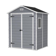 Keter Casetta da Giardino Manor 6X5 in Resina 185x152x226h Grigio