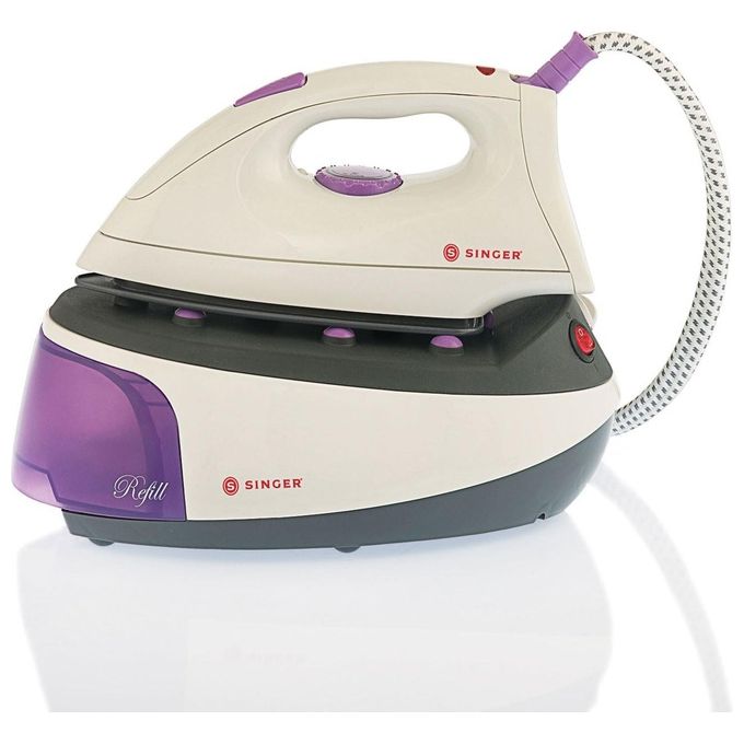 Singer SHG2627 Ferro da stiro a caldaia Nano Ceramic 2200 W serbatoio 0,8 L rimovibile vapore verticale colore Grigio