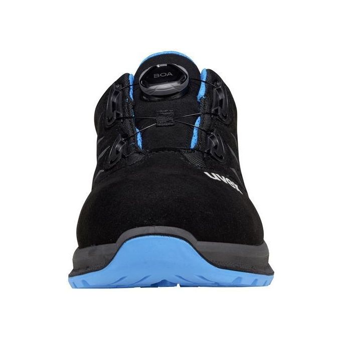 Uvex 6938244 2 Trend Scarpa di Sicurezza Bassa S1P ESD BOA Fit System SRC Taglia 44 colore Nero Blu