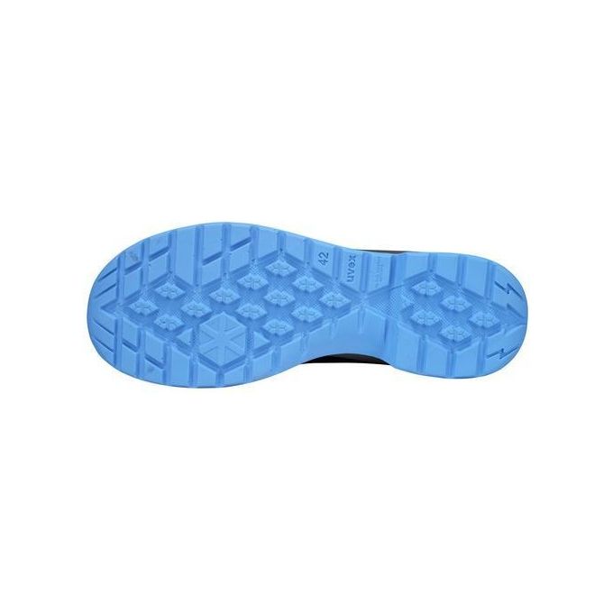 Uvex 6938244 2 Trend Scarpa di Sicurezza Bassa S1P ESD BOA Fit System SRC Taglia 44 colore Nero Blu