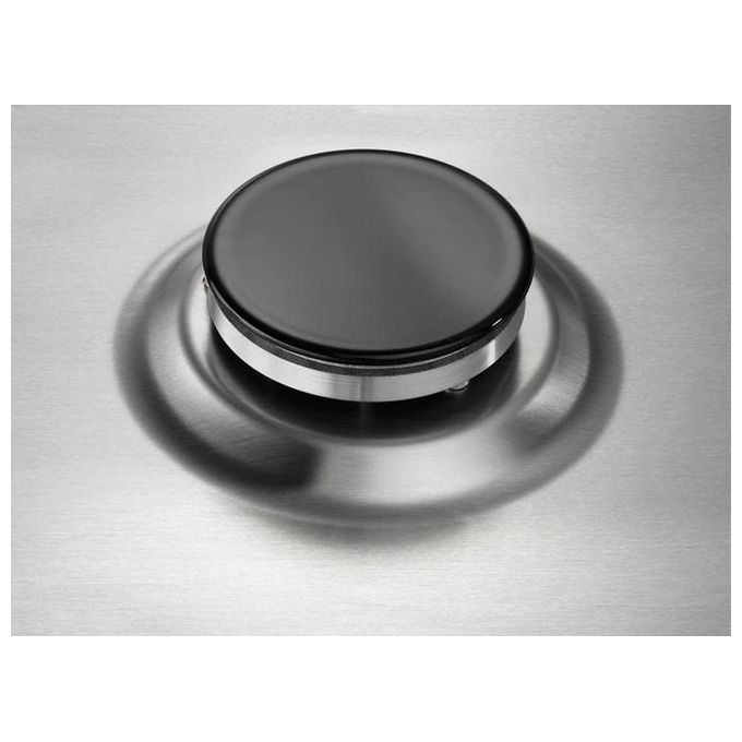 Electrolux piano cottura gas 4 fuochi crosscook 60 cm acciaio inox rgg6242lox
