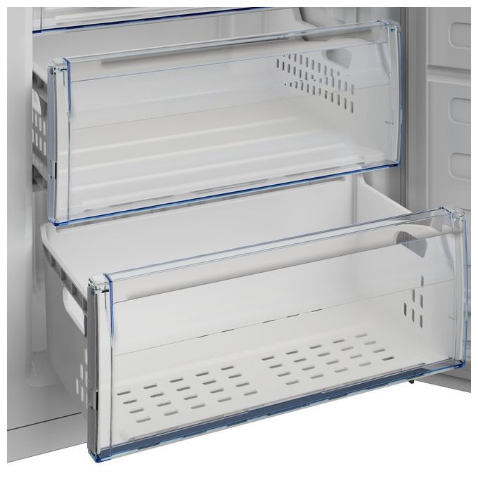 Beko RFSA240M41WN B100 Congelatore Verticale 215 L 151 cm Classe E 36 dB 5 Cassetti Statico Porta Reversibile colore Bianco
