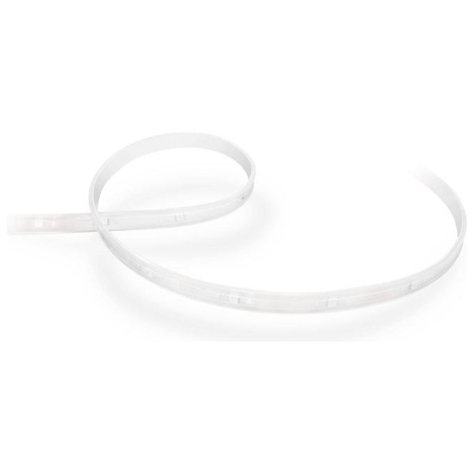 Philips Striscia LED Hue White and Color Ambiance Lightstrip Plus Estensione da 1 Metro di Alta Qualita' per Illuminazione Personalizzata