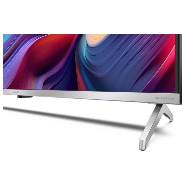 Sharp 43GP6265E Smart TV 43'' 4K Ultra HD QLED Google TV Dolby Vision Dolby Atmos colore Nero