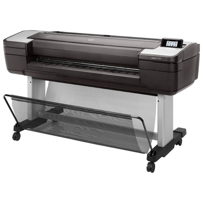 HP 1VD87A#B19 DesignJet T1700 Plotter Stampante 111.8 cm 116 stampe A1-h Adobe PostScript 3 Wi-Fi Gigabit LAN colore Nero