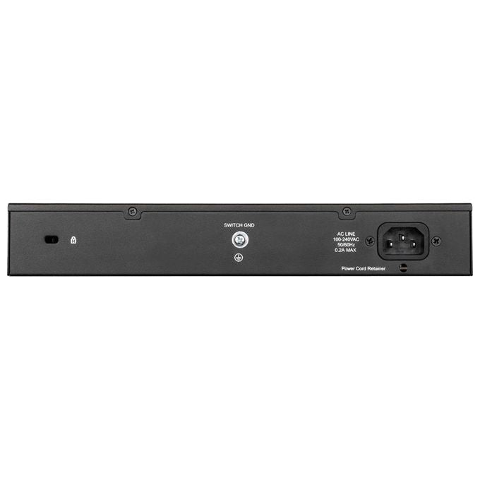D-Link DGS-1100-16V2 Switch di Rete Gestito L2 16 Porte Gigabit Ethernet 10-100-1000 Supporto VLAN QoS Fanless colore Nero