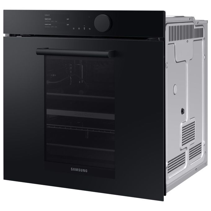 Samsung NV75T9579CD Infinite Line Forno Elettrico Multifunzione Dual Cook da Incasso Pirolitico Capacita' 75 Litri Classe Energetica A+ 50 Funzioni Wi-Fi Display Touch 60 cm Graphite Grey