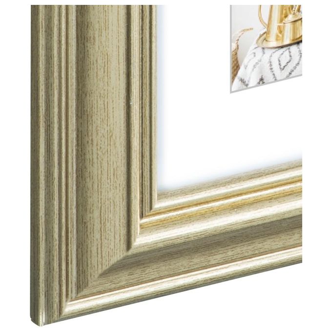 Hama Lobby Cornice Portafoto 30x40cm in Plastica Oro