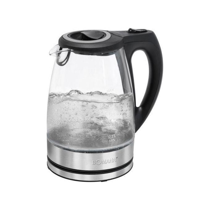 Bomann WKS 6032 G CB Bollitore Elettrico 1,7 Litri Trasparente 2200W