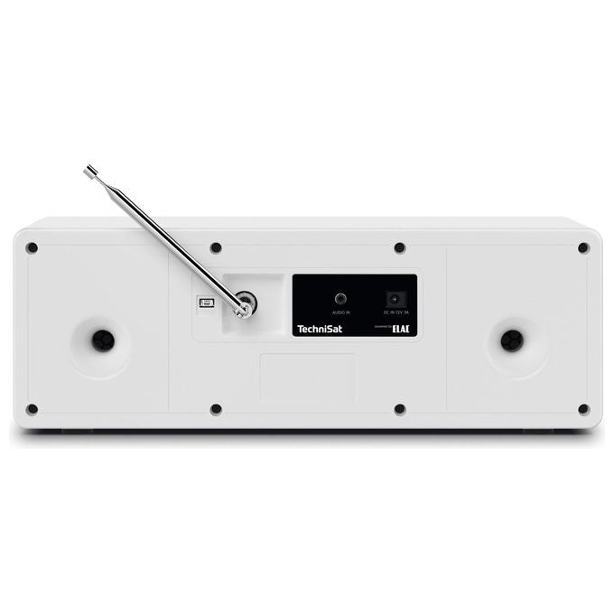 TechniSat 0001-3937 DIGITRADIO 4 C Radio da Scrivania DAB+ FM Bluetooth 20 W RMS Altoparlanti ELAC colore Bianco