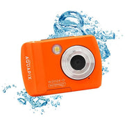 Easypix W2024-O Aquapix W2024 Splash Fotocamera Digitale Impermeabile fino a 3 m Risoluzione 16 MP Zoom Digitale 8x Display 6,1 cm colore Arancione