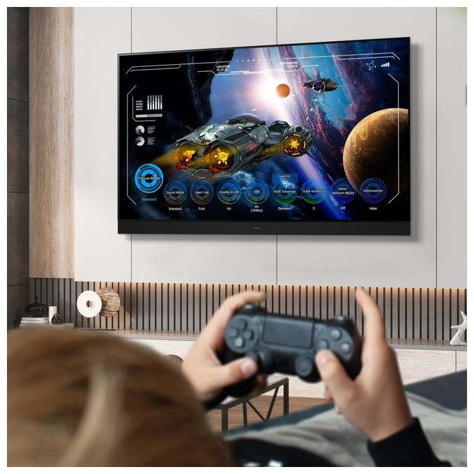 Panasonic TV-75W95AEG Smart TV 75'' Mini LED 4K Ultra HD Fire TV Dolby Vision IQ HDR10+ AMD FreeSync Premium HCX Pro AI MKII colore Nero