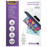 Fellowes Cf25enhance80 Pouches Lucide A3