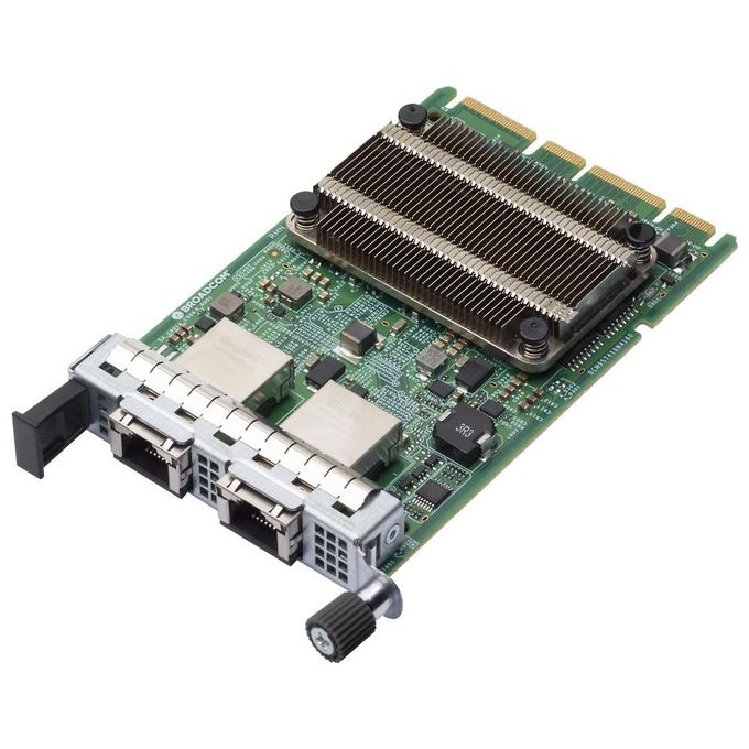 Lenovo 4XC7A08236 Scheda di Rete Server 2 Porte 10GBASE-T OCP 3.0 PCI Express 10000 Mbit-s colore Nero
