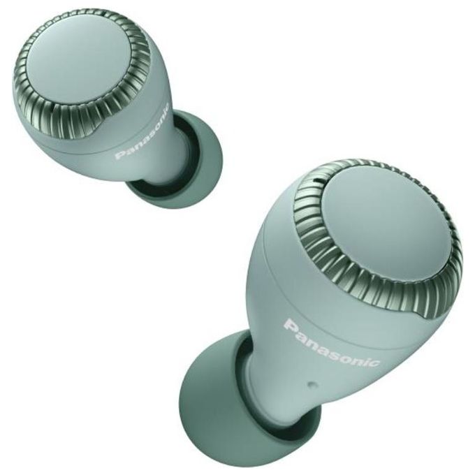 Panasonic RZ-S300WE-G Cuffie Bluetooth True Wireless Stereo TWS con Bluetooth 5.0 Autonomia 30 Ore Ricarica Rapida in 15 Minuti IPX4 colore Verde