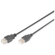 Assmann AK-300202-018-S Cavo Usb 1,8mt 2.0 Usb A Nero
