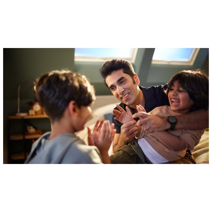 Philips S3343-13 Shaver Serie 3000 Rasoio elettrico rotativo Wet Dry 3 testine autonomia 60 min colore Nero Cromo
