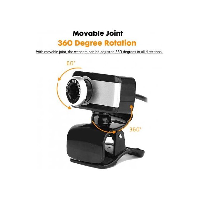 Encore En-wb-183 Webcam hd con Microfon0 640x480 30fps Usb 2.0