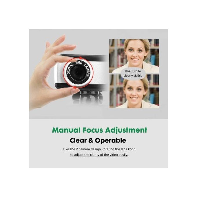 Encore En-wb-183 Webcam hd con Microfon0 640x480 30fps Usb 2.0