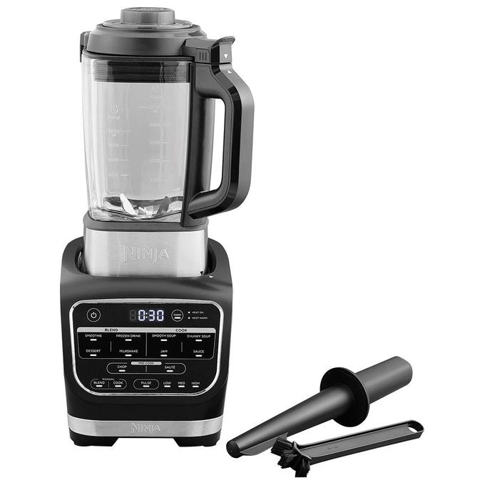 Ninja HB150EU Ninja Foodi Frullatore Riscaldante Soup Maker 1000W Capacita' 1,7L 10 Programmi Auto-iQ Vetro Antiaderente colore Nero