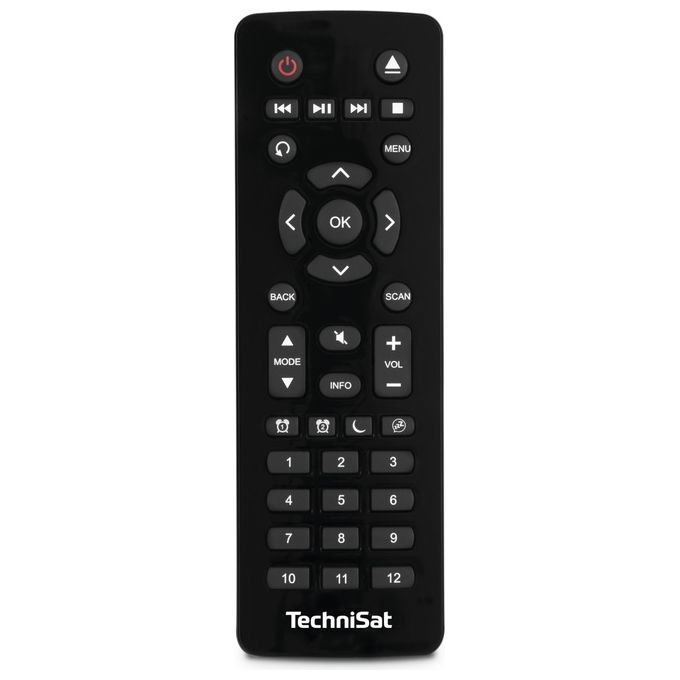 TechniSat 0001-3983 MULTYRADIO 4.0 SE Radio Internet da tavolo DAB+ FM WLAN Lettore CD Bluetooth Spotify Integrato Display 3,2'' colore Nero-Bianco