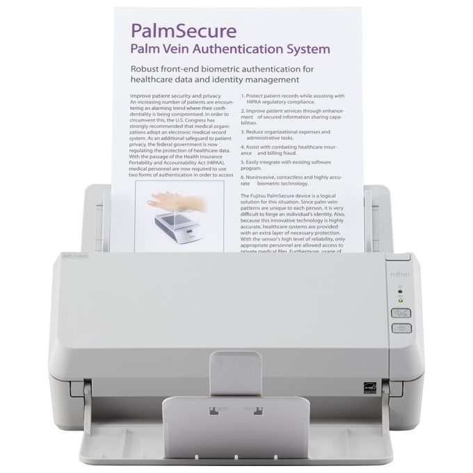 Fujitsu SP-1120N 600x600 Dpi Scanner ADF Grigio A4