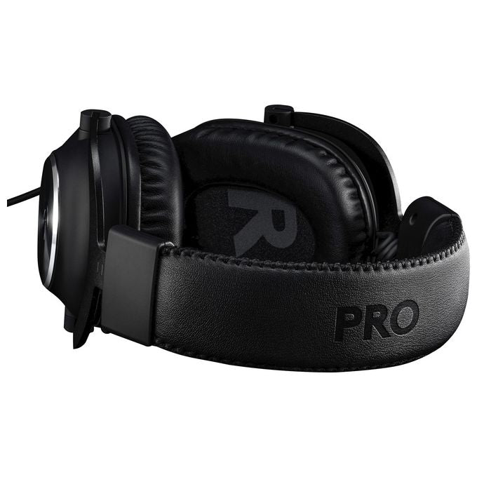 Logitech G Cuffie da gioco wireless PRO X LIGHTSPEED, Blue VO! CE Mic Filter Tech, driver PRO-G da 50 mm, cuffie DTS: suono surround X 2.0, memory foam, durata della batteria di oltre 20 ore - nero