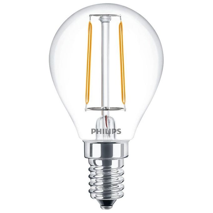 Philips Sfera Lampadina Led 25W e14 Luce Bianco Caldo