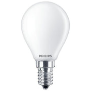 Philips Sfera Lampadina Led 60W e14 Luce Bianco Caldo