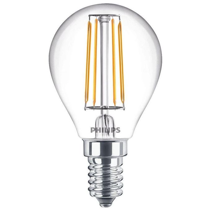 Philips Sfera Lampadina Led 40W e14 Luce Bianco Caldo